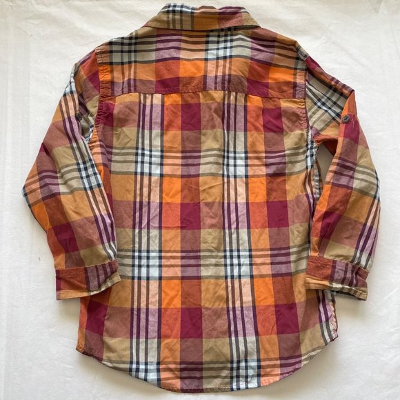 Smith's American Paid Button Up Shirt size 7 - Picture 6 of 6